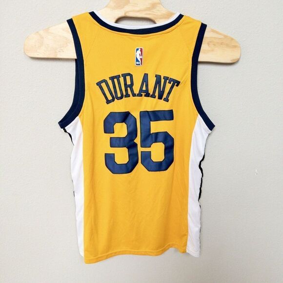 Nike Stitched Swingman Golden State‎ The Town Kevin Durant Jersey Size 48 - Picture 2 of 7